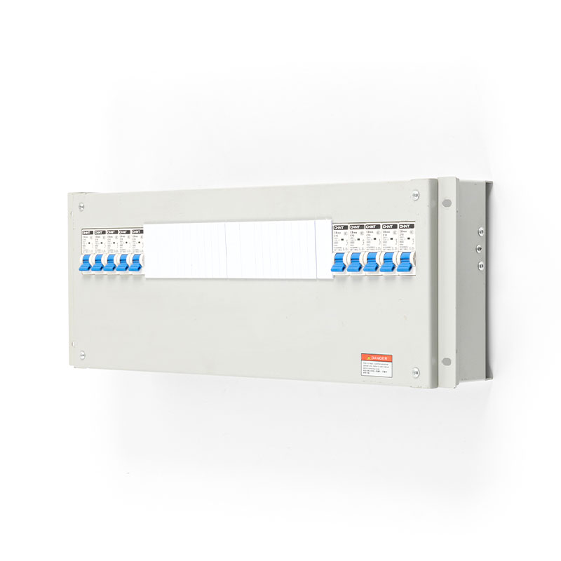 3U Breaker رف أفقي Pdu رمادي